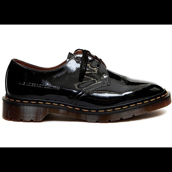 mens patent leather doc martens